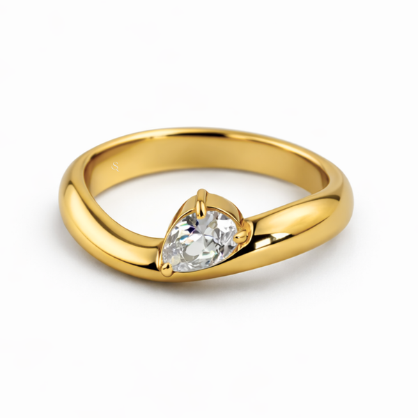 Aurora Ring Guldbelagt