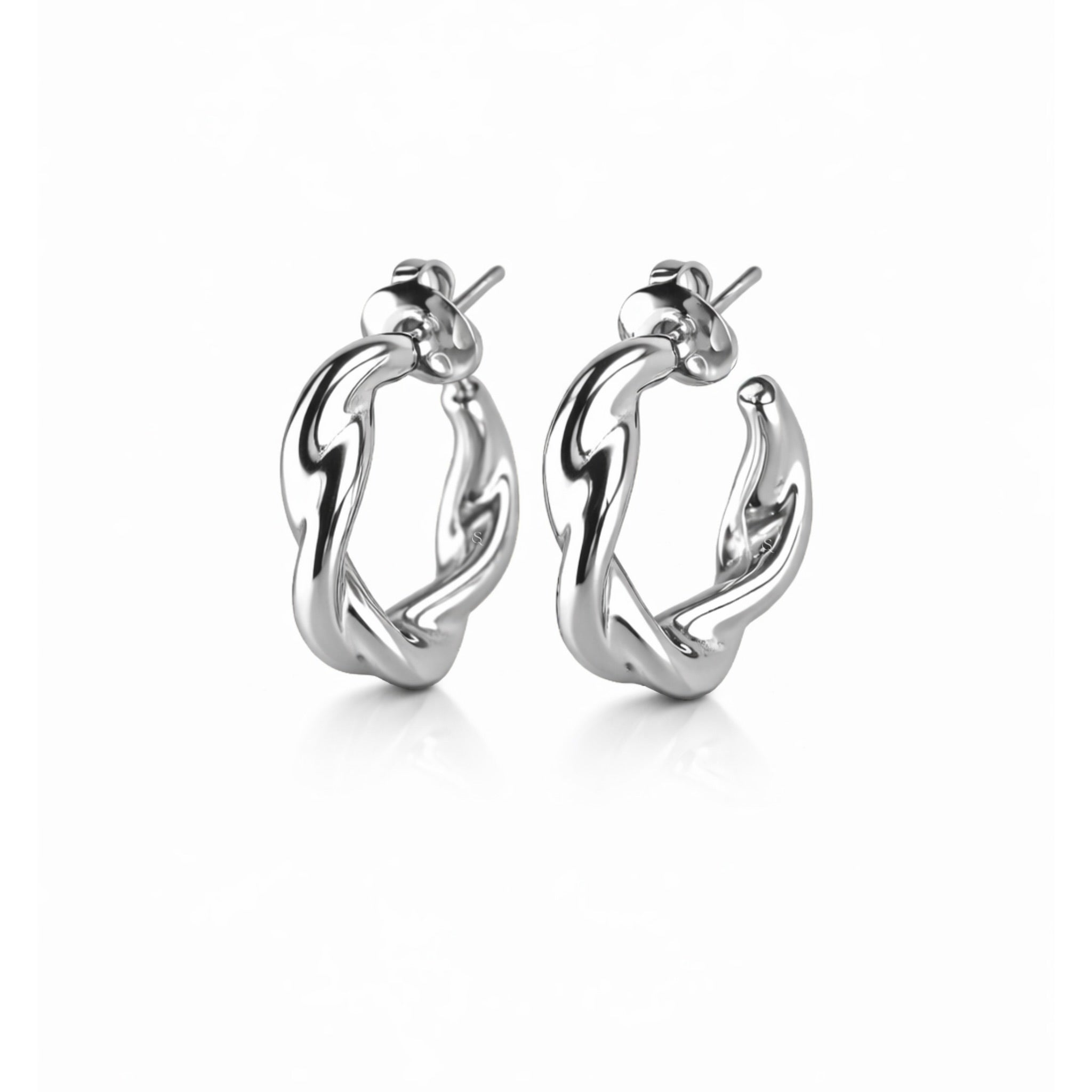 Aveline Hoops Guldbelagt