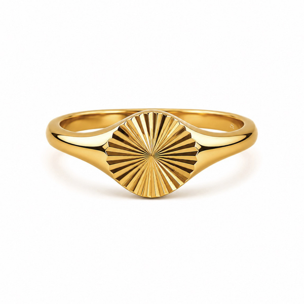 Elin Ring Guldbelagt