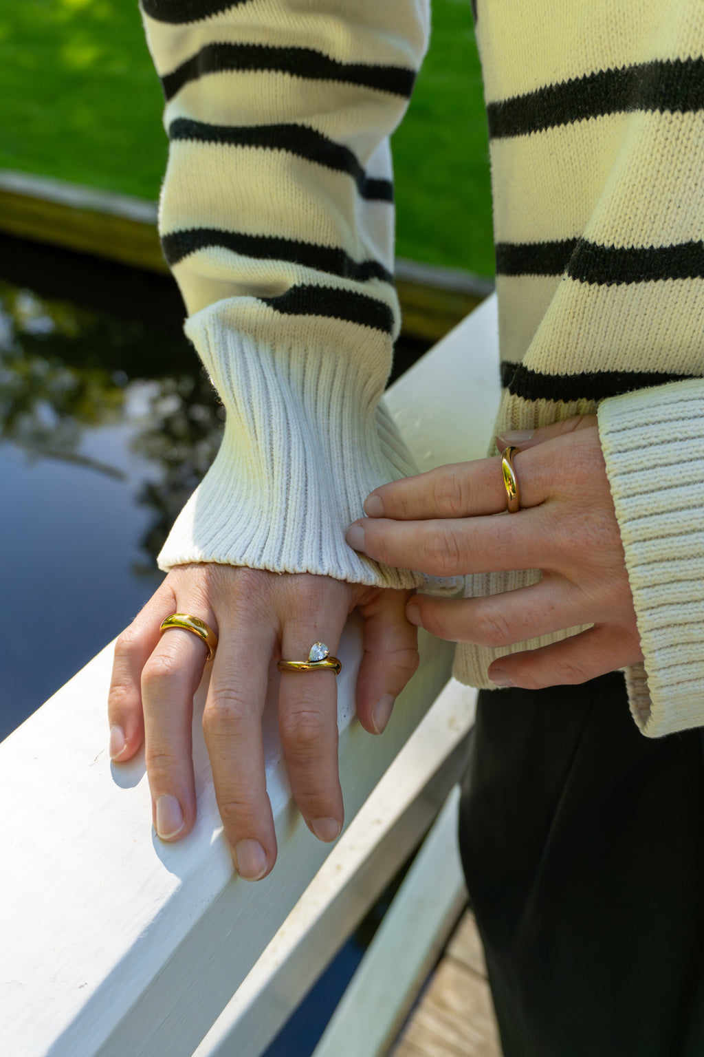 Amora Ring Guldbelagt