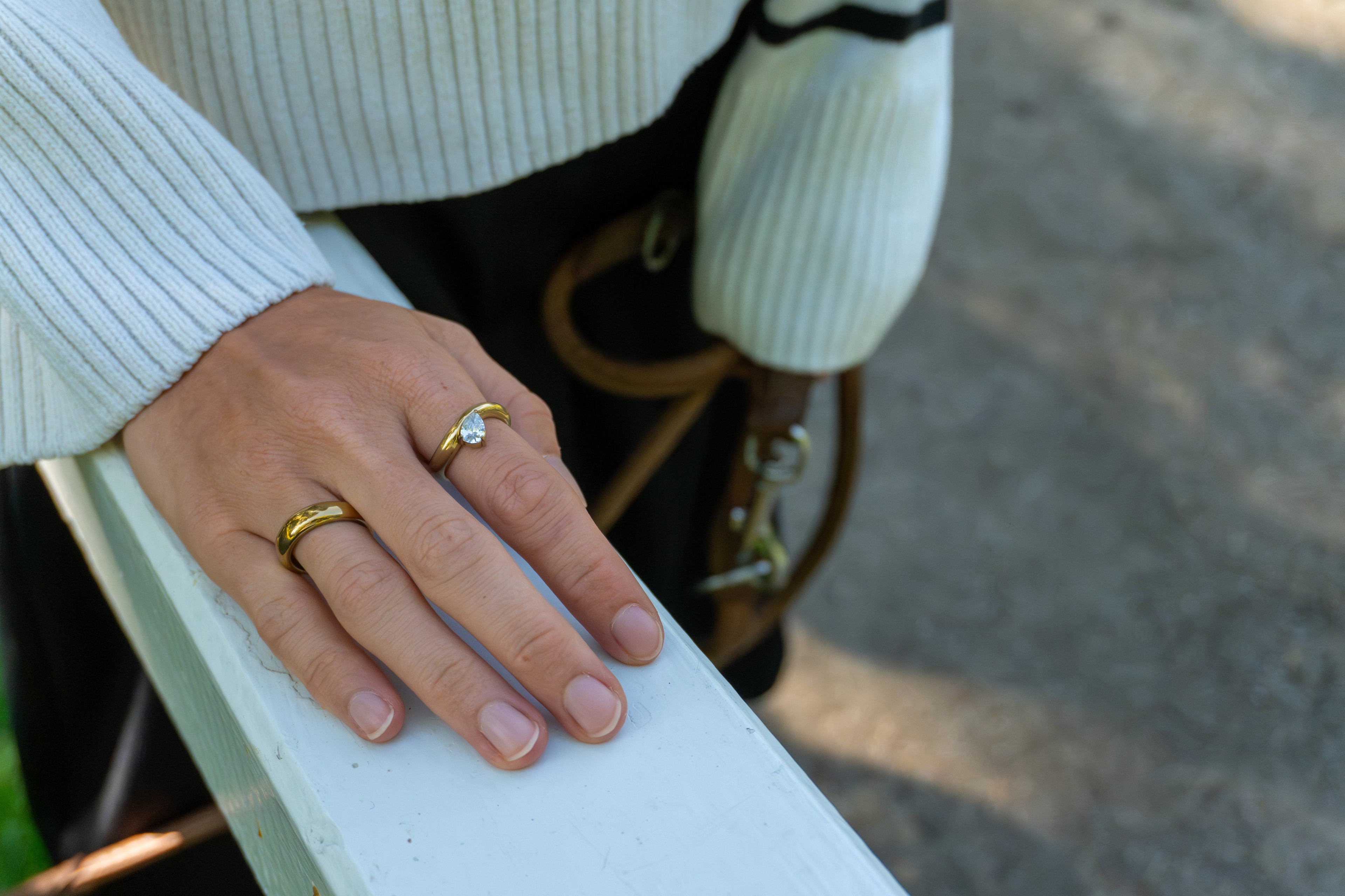 Amora Ring Guldbelagt