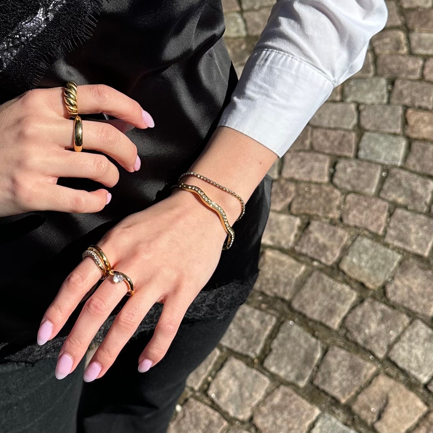 Stellar Armbånd Guldbelagt