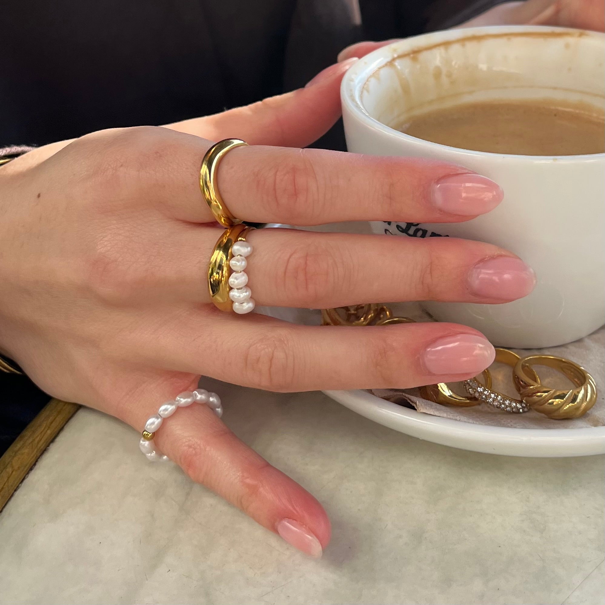 Harmony Ring Guldbelagt