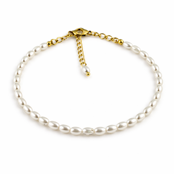 Pure Pearl Armbånd Guldbelagt