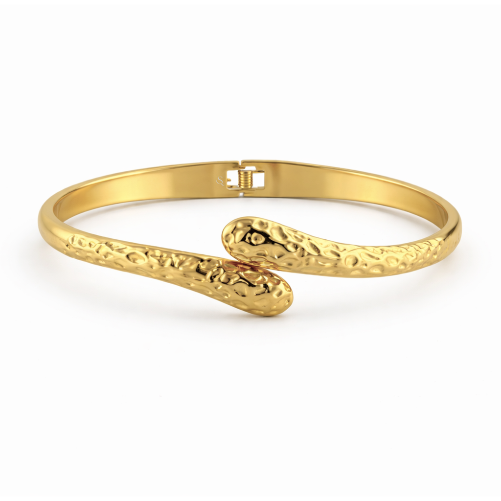 Serena Bangle Guldbelagt