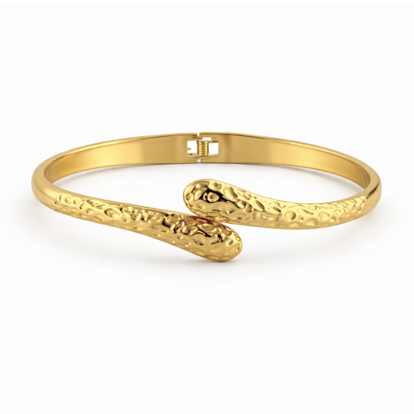 Serena Bangle Guldbelagt